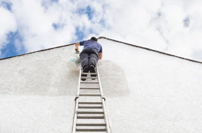 Peinture extérieure à Clères — façades et ravalement